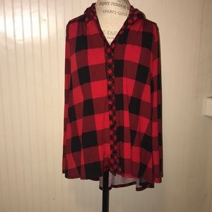 Buffalo Plaid Tunic Hi-Low